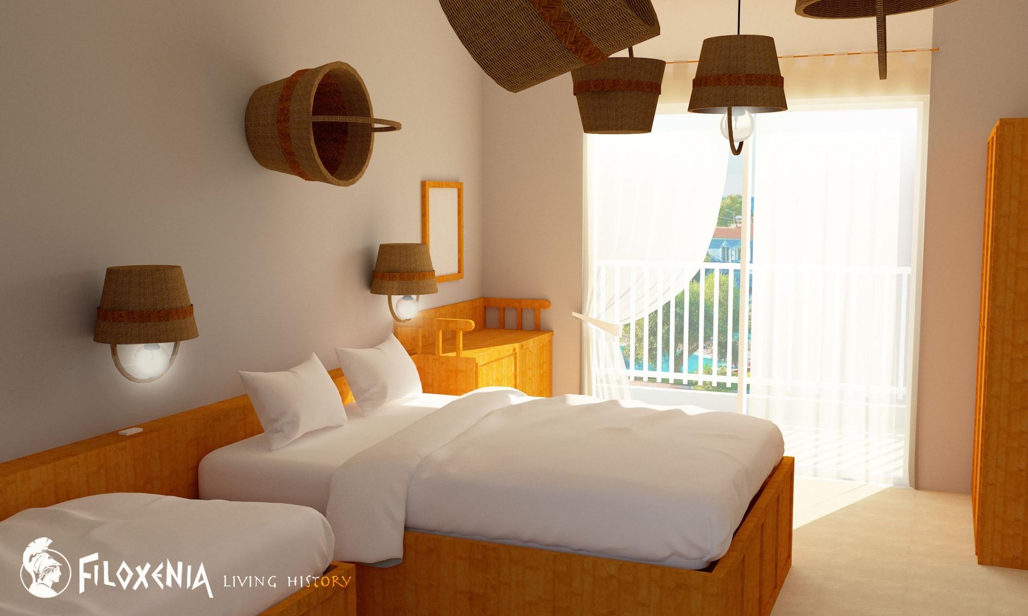 Filoxenia Apartments & Studios Theologos  Ngoại thất bức ảnh